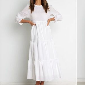 Petal + Pup Liberty Dress White